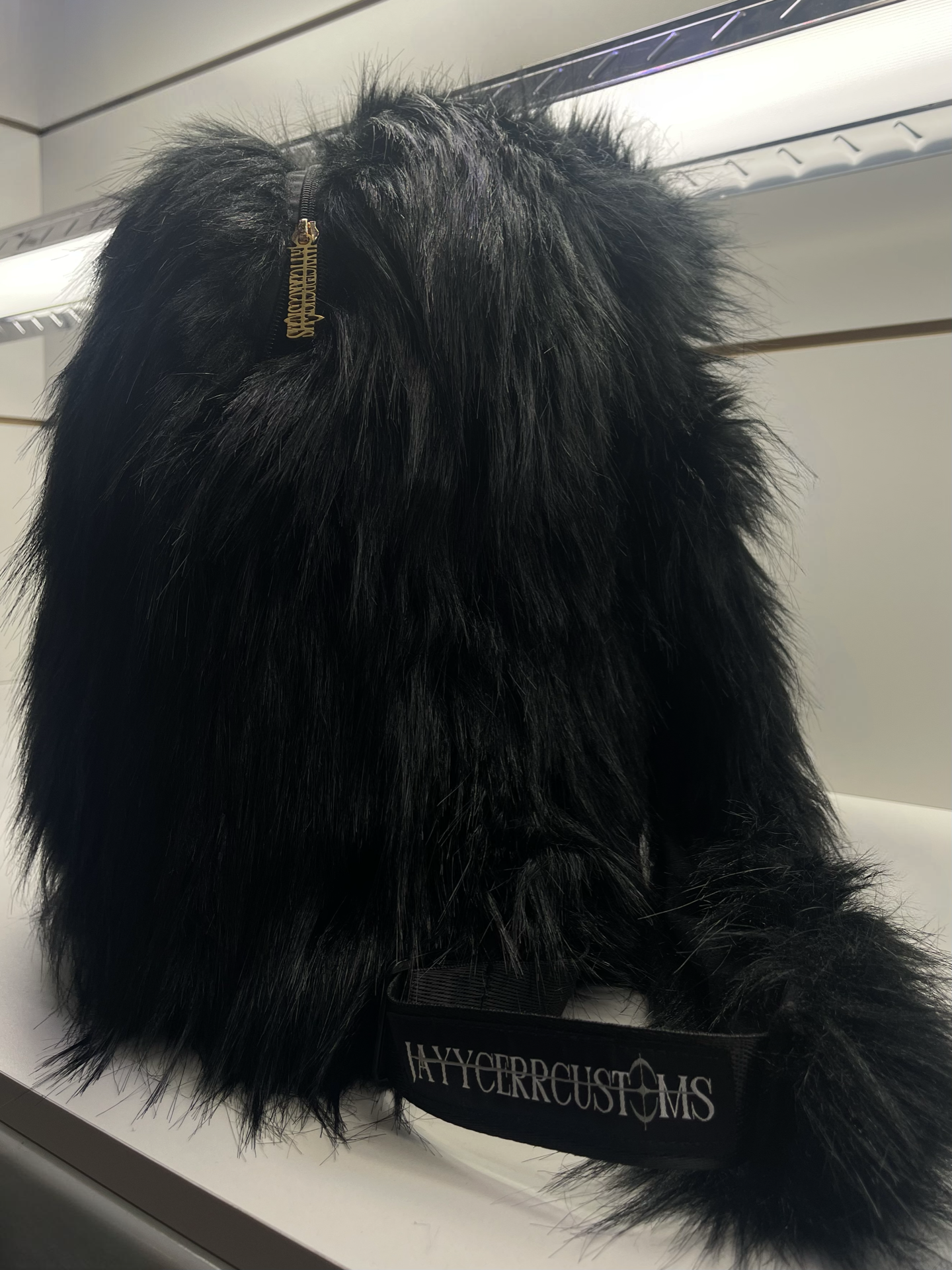 Fur jordan bag sales